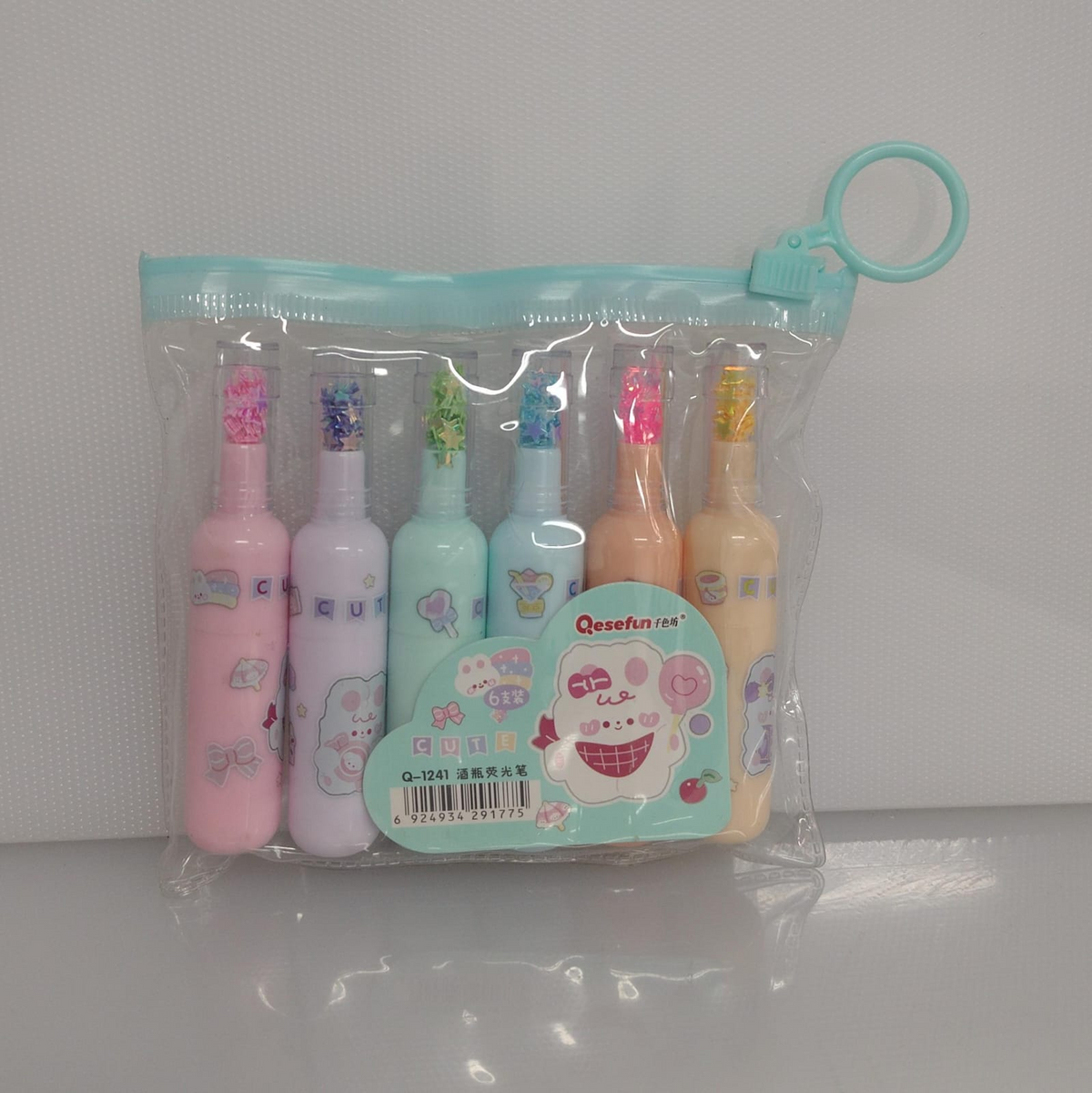 SET X6 RESALTADOR DESIGN CREATIVE SOFT 8 CM PL27-39