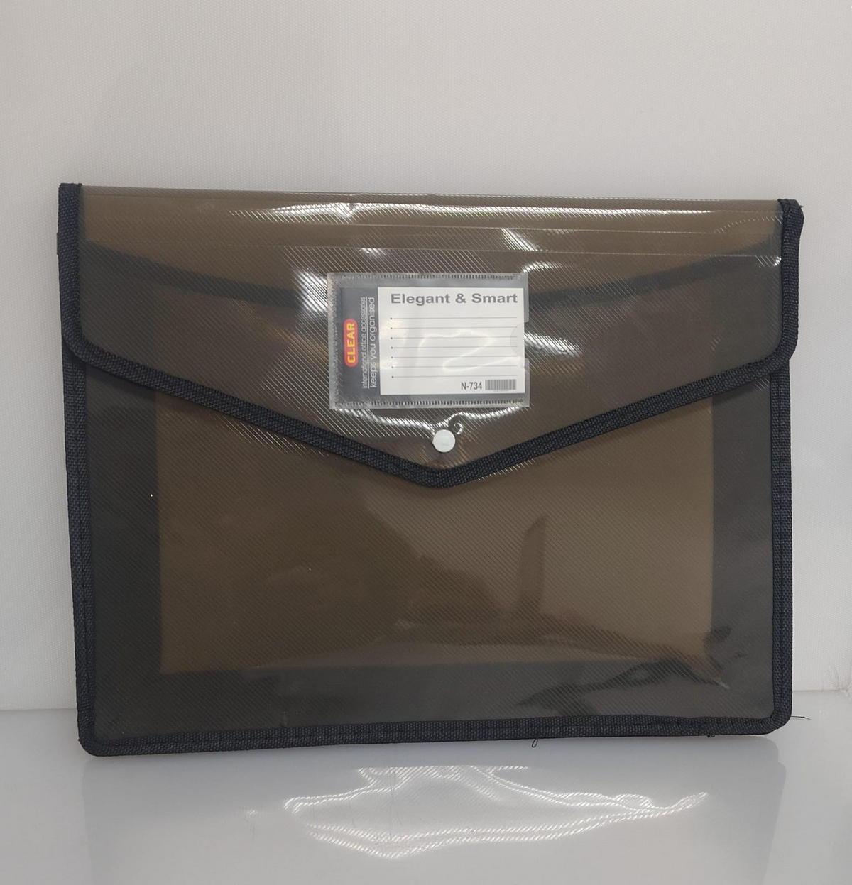 CARPETA DE PLASTICO DESIGN ELEGANT 36X28 CM MIX COLORS PL42-2