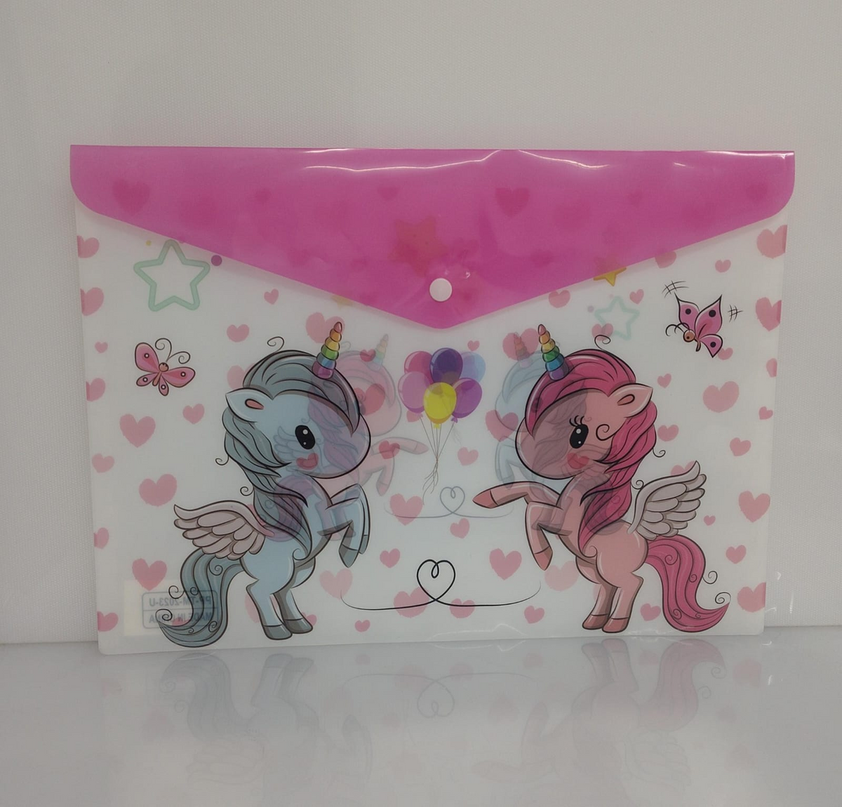 CARPETA DE PLASTICO DESIGN FANTASY MIX COLORS 33X23 CM PL42-4