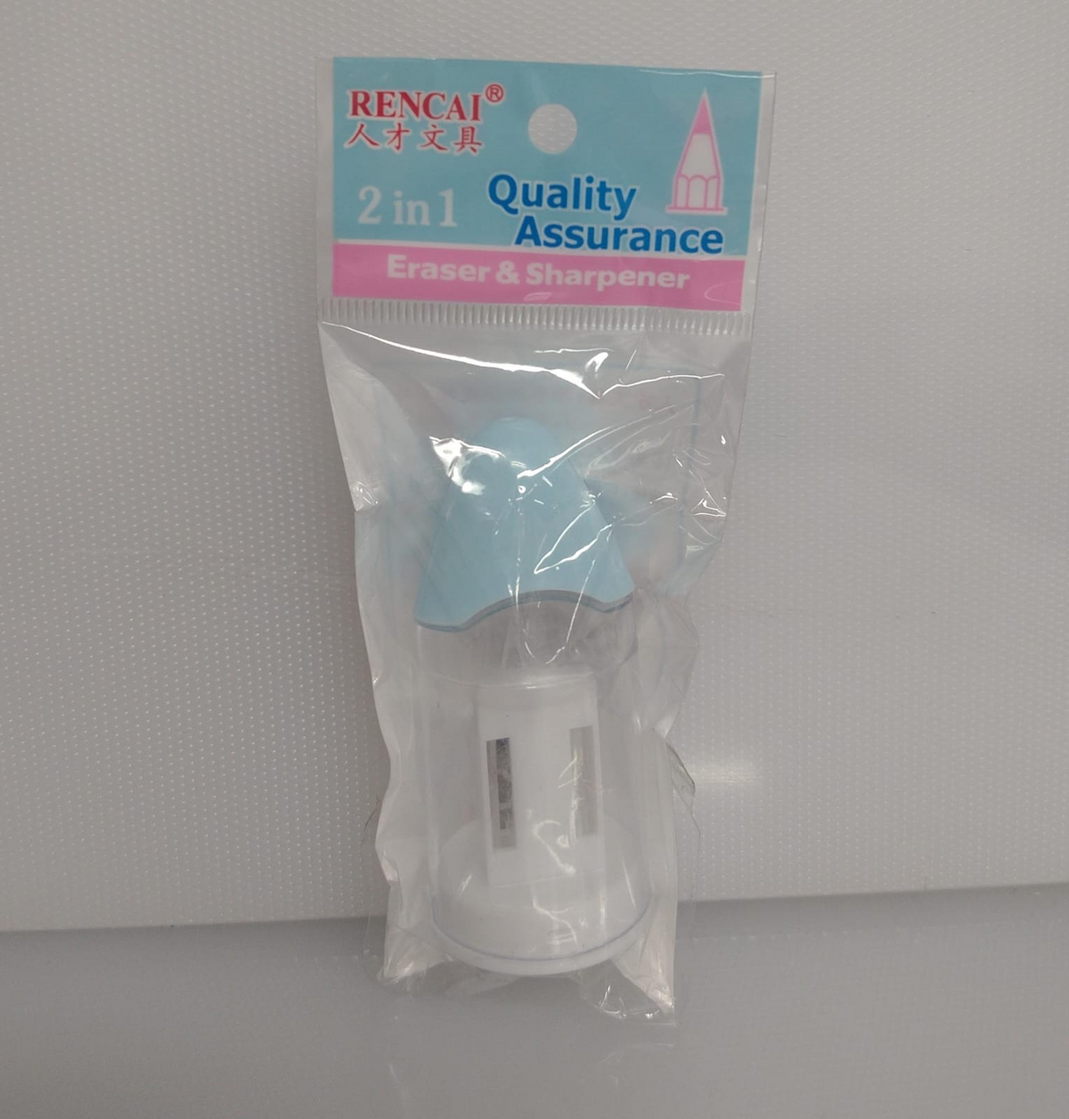 SACAPUNTAS CON BORRADOR DESIGN ESSENTIAL 7 CM PL44-24