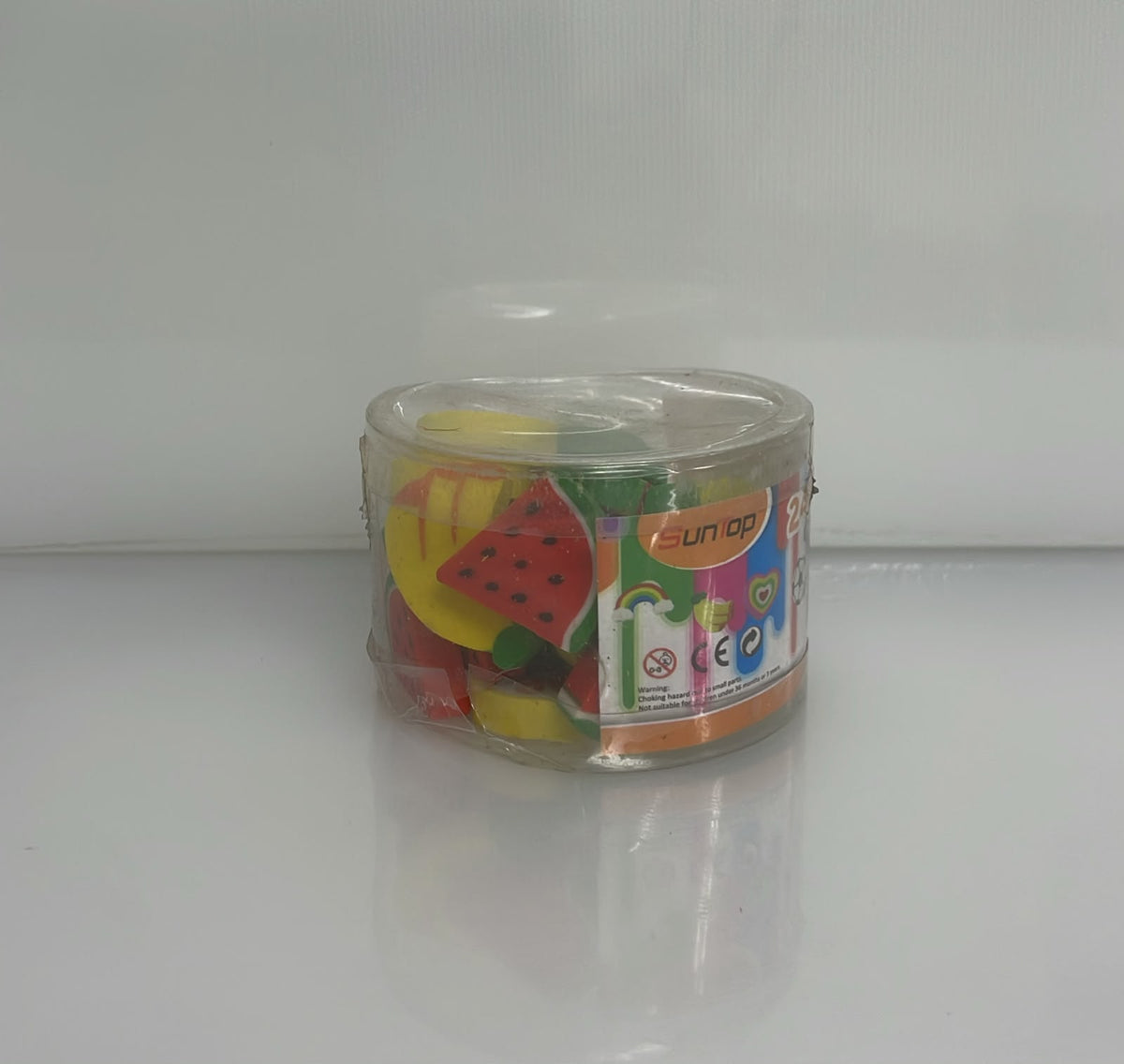 SET X 24 UND BORRADOR DESIGN FRUITS