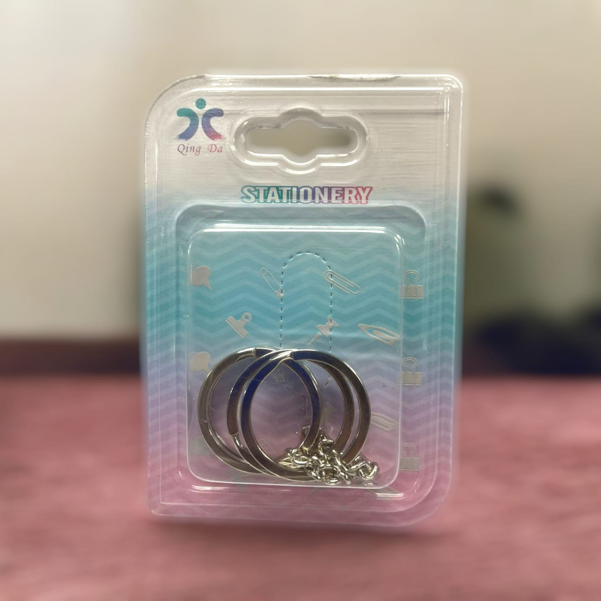 SET X 4 UND LLAVERO DE METAL MKL 33MM