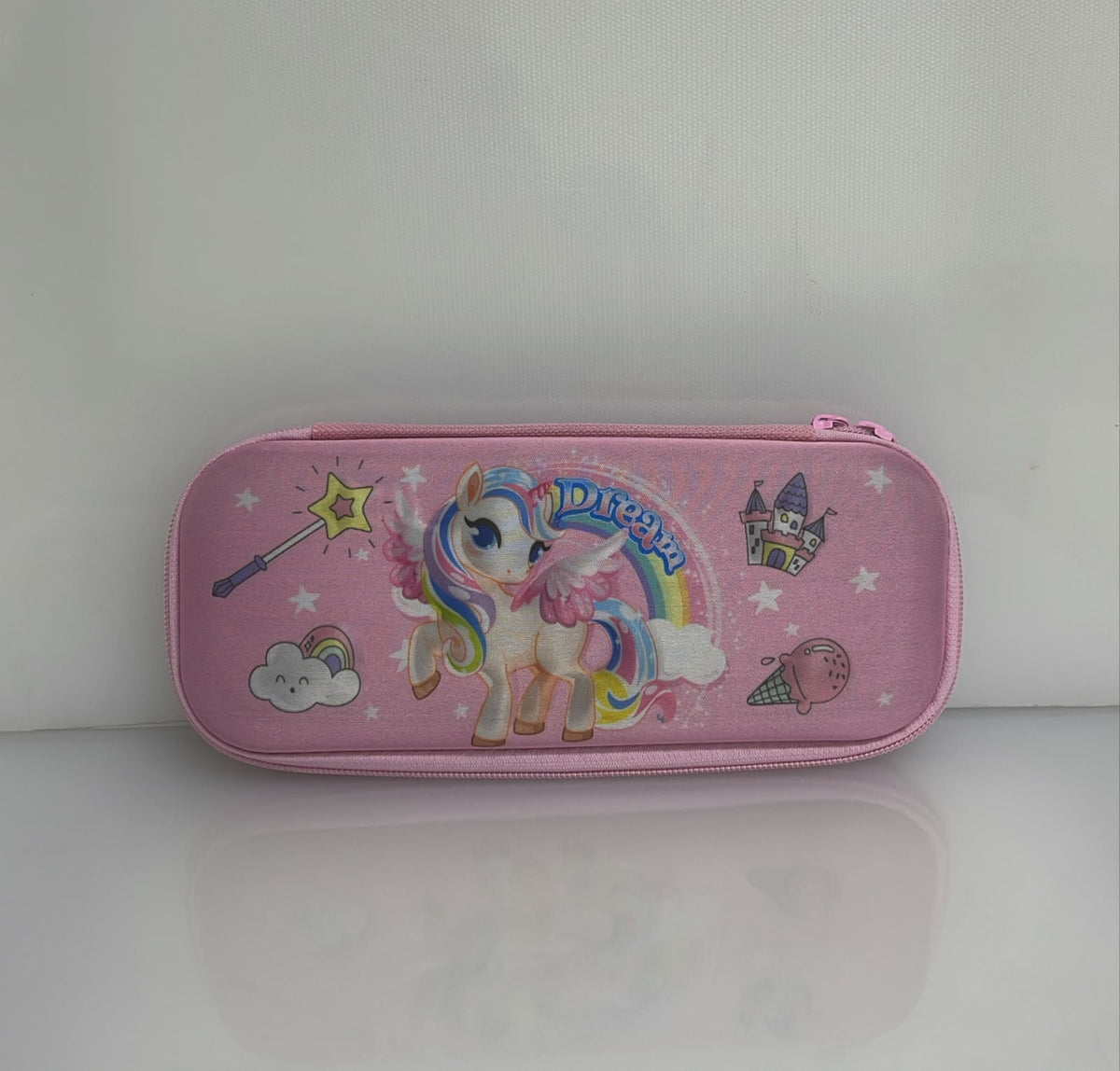 ESTUCHE PARA LAPICES DESIGN DREAM UNICORN 7X21 CM