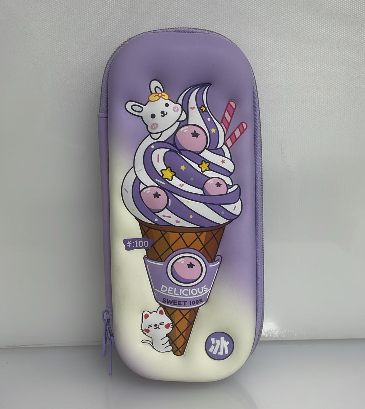 ESTUCHE PARA LAPICES DESIGN SWEET 7X20 CM