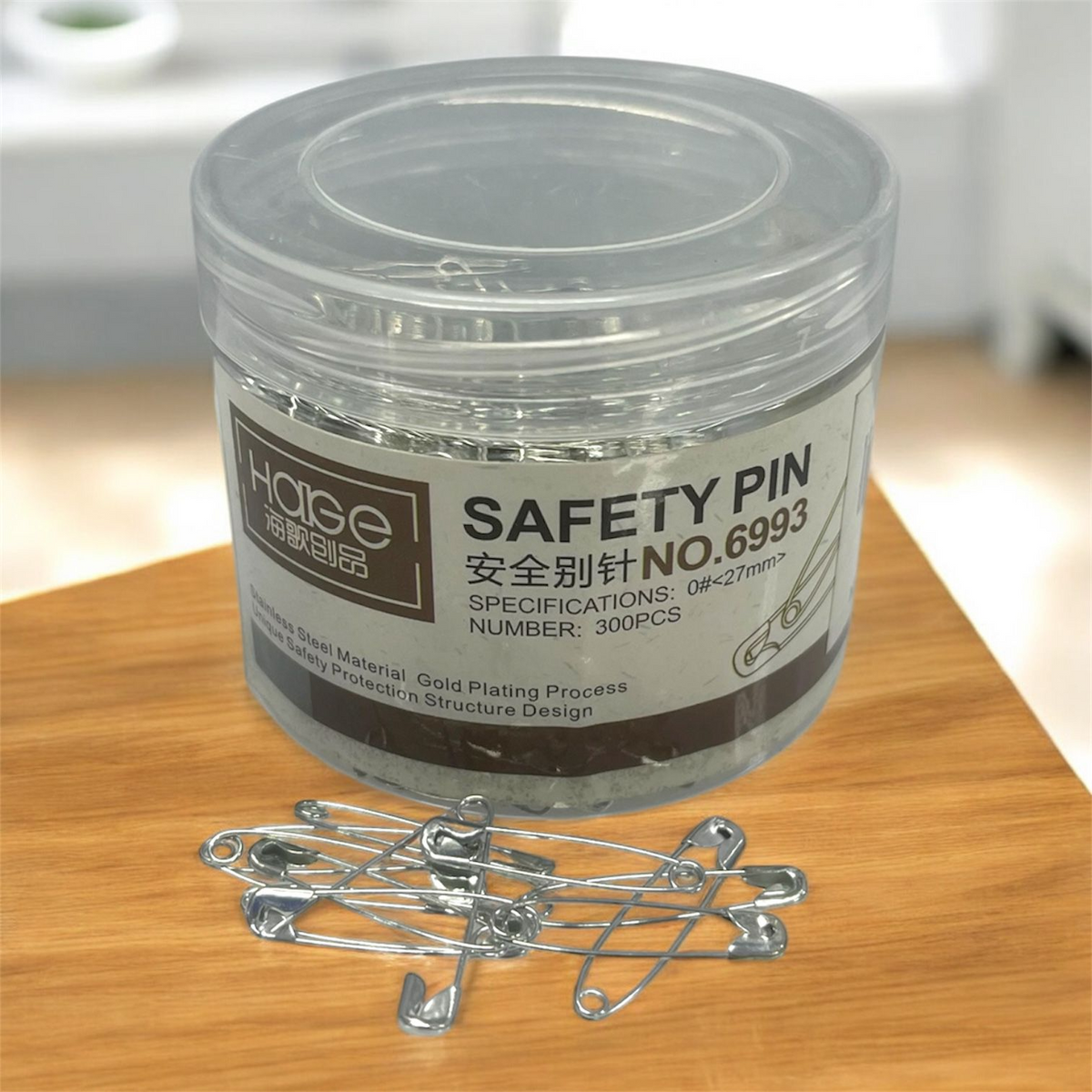 CLIP DE METAL DESIGN SAFETY PINS