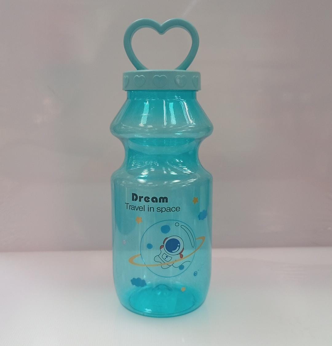 BOTELLA DE PLASTICO DESIGN SPACE 18CM - 600 ML
