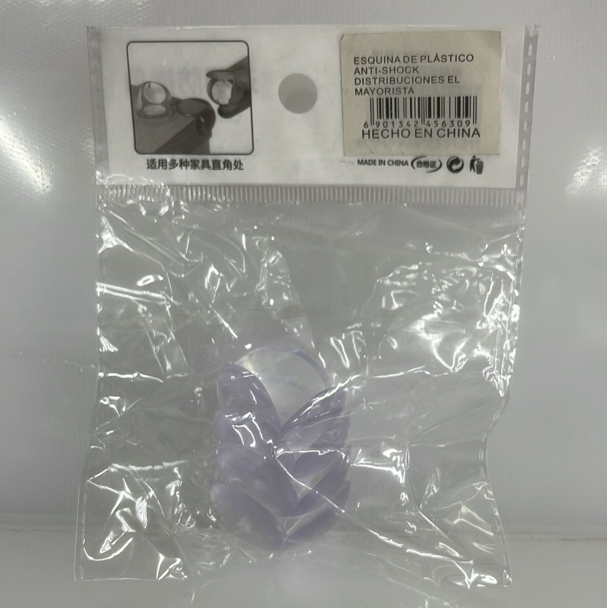 SET X 4 UND ESQUINA DE PLASTICO ANTI-SHOCK