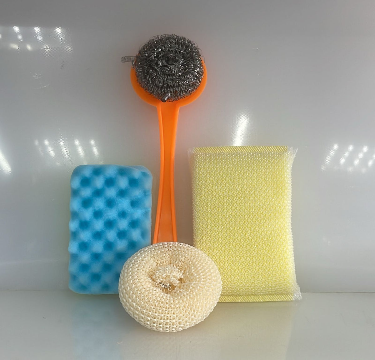 SET X 4 UND DE LIMPIEZA DE PLASTICO COMBINATION - MATCHING
