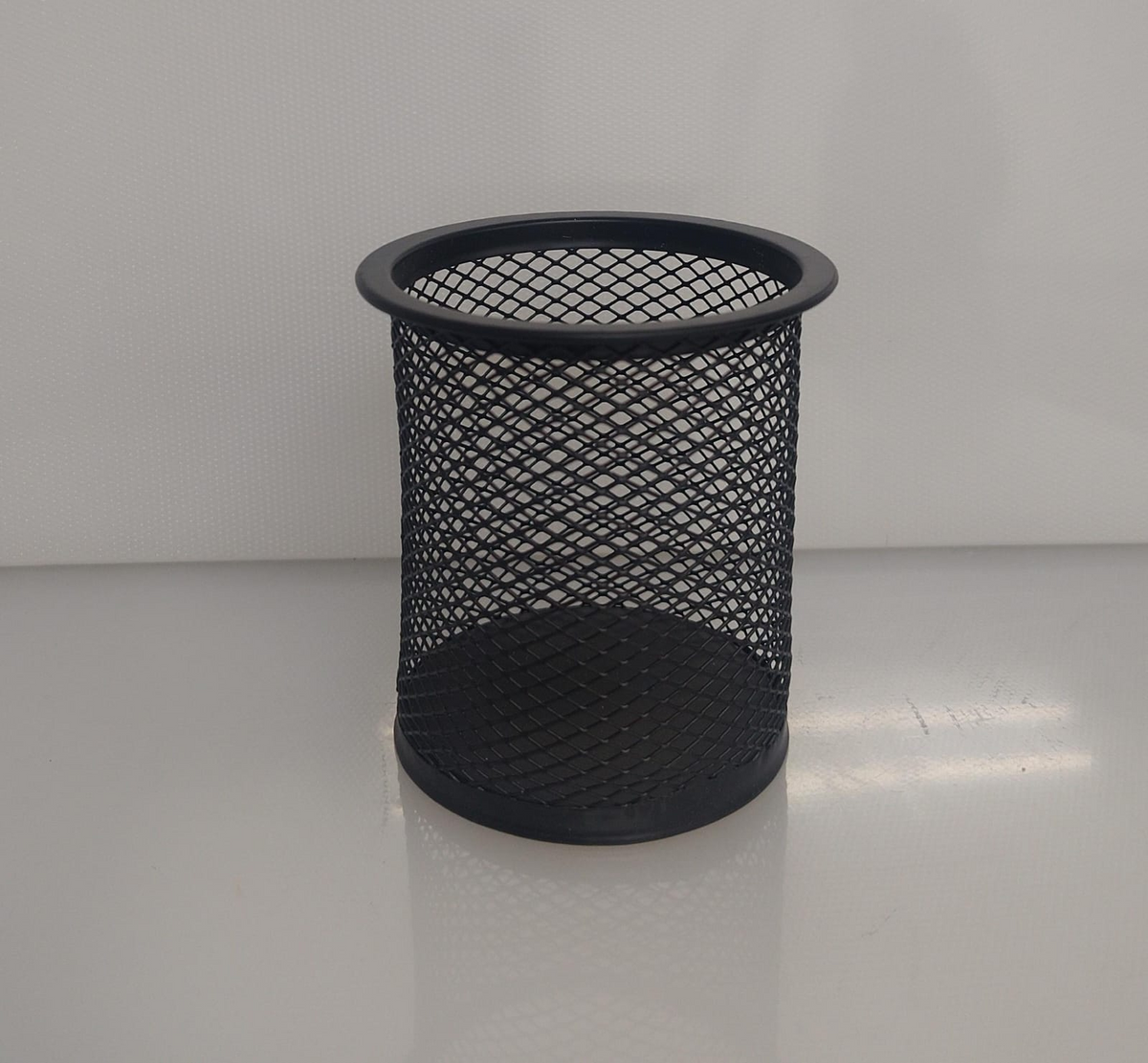 MINI CESTA ORGANIZADORA EN ACERO DESIGN BLACK 7X7 5CM PL12-1