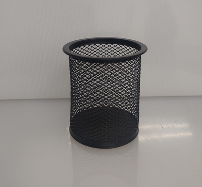MINI CESTA ORGANIZADORA EN ACERO DESIGN BLACK 7X7 5CM PL12-1