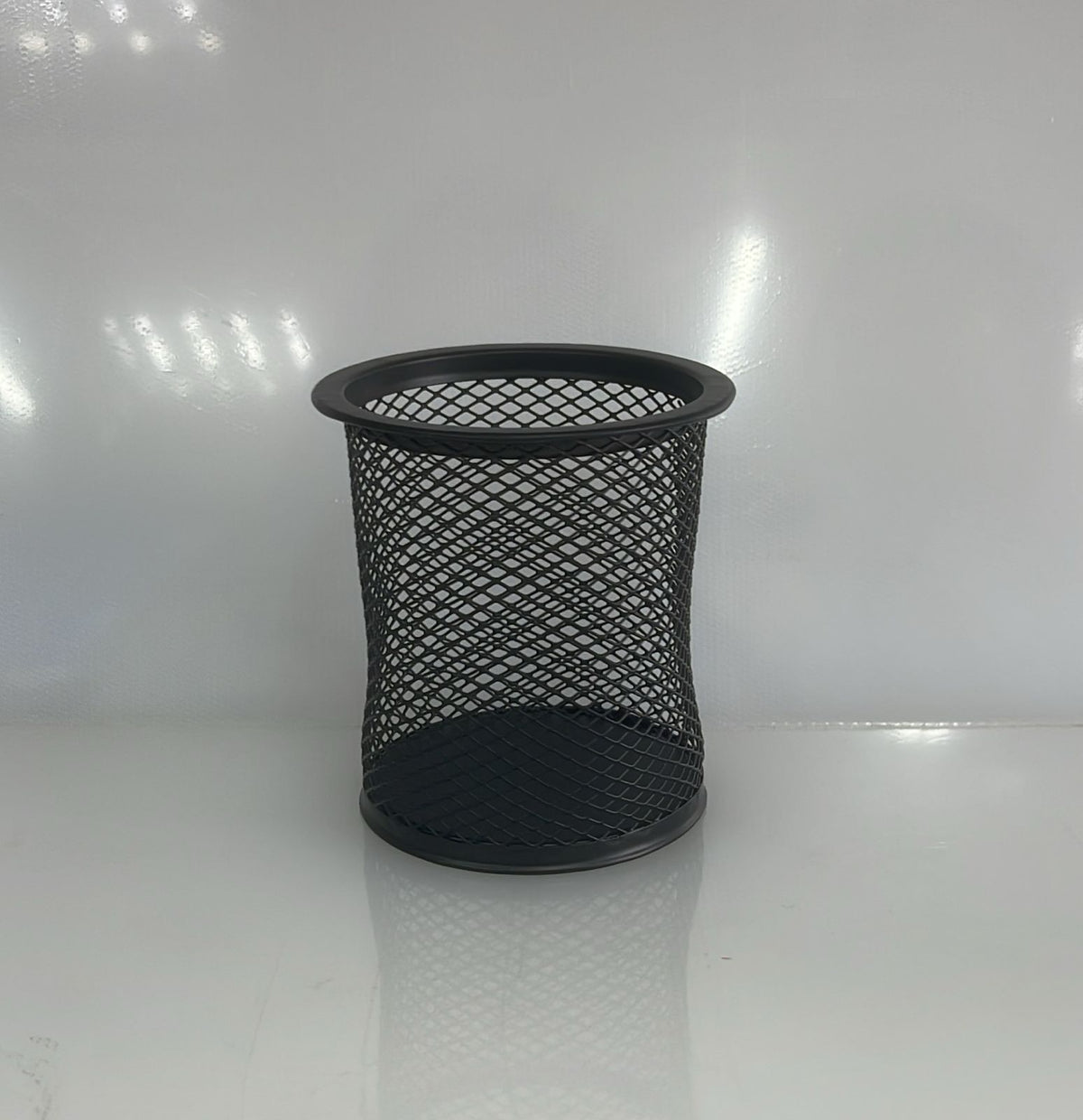 MINI CESTA ORGANIZADORA EN ACERO DESIGN BLACK 7X7 5CM PL12-1