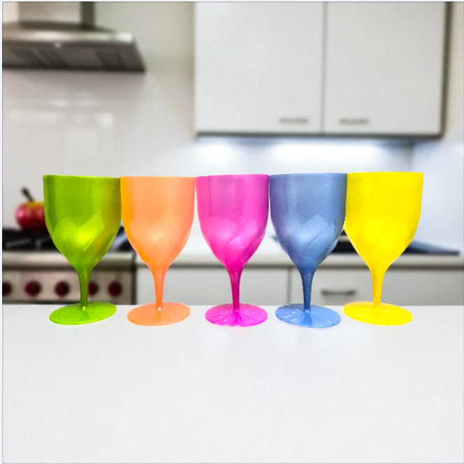 SET DE VASOS DE PLASTICO DESIGN PARTY Cup NEON 14CM