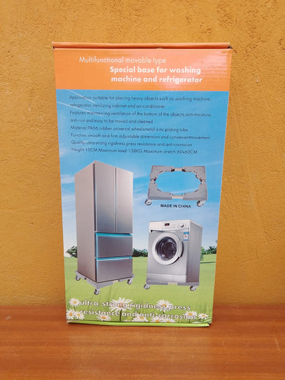 ORGANIZADOR DE PLASTICO Y METAL PARA LAVADORA 10X58X58 CM