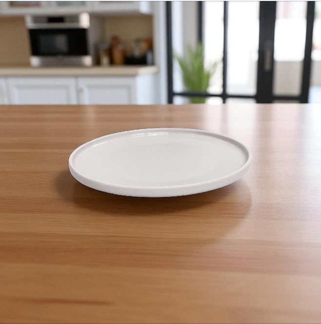 PLATO DE PLASTICO DESIGN WHITE 27_1.5CM