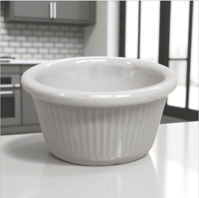 TAZON DE PLATA STICO DESIGN MOON 6 2CM