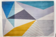 ALFOMBRA DESIGN ASYMMETRICAL SHAPES 38_58CM