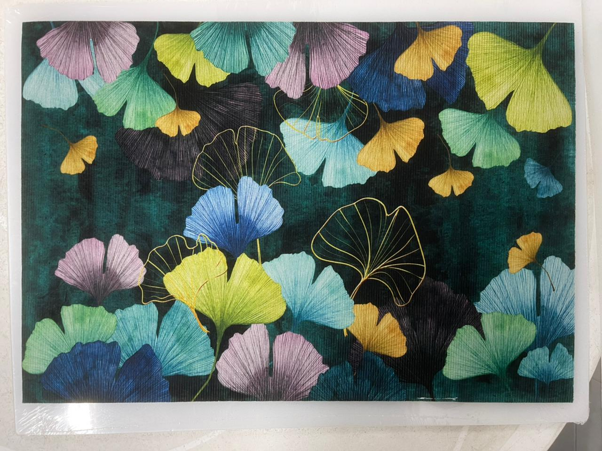 ALFOMBRA DESIGN FLOWER LEAVES 38_58CM