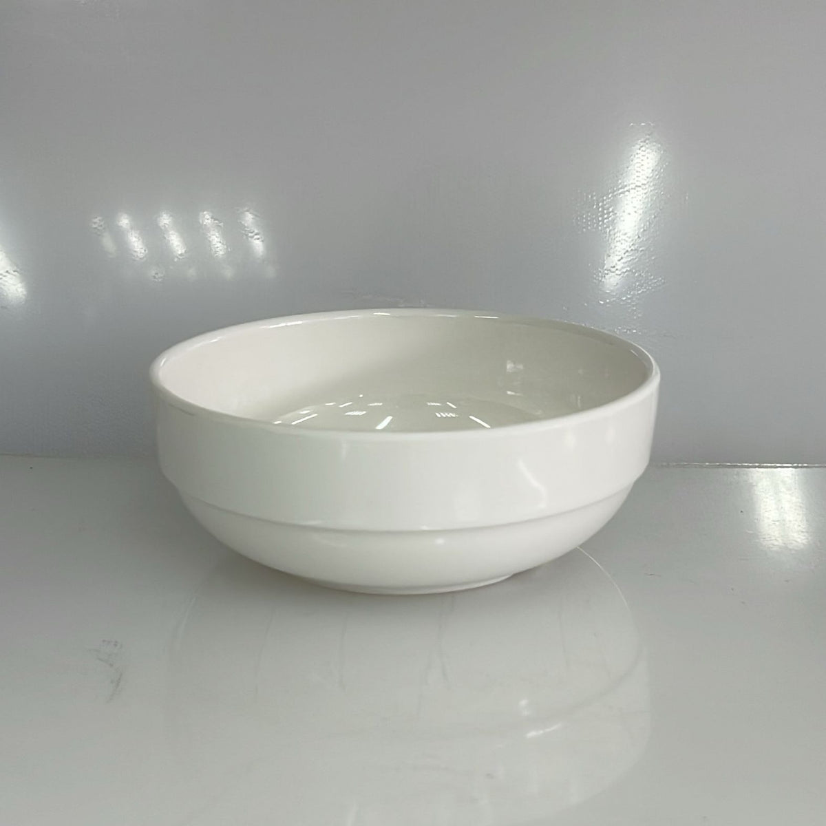 BOWL DE PLASTICO DESIGN WHITE 11X3.5CM