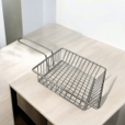 CESTA DECORATIVA EN ACERO DESIGN SILVER 13X12CM REF PL19-2