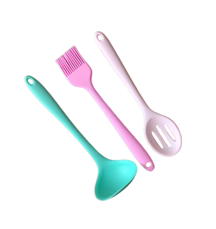 SET X 3 UTENSILIOS DE SILICONA 21 CM PB21-56