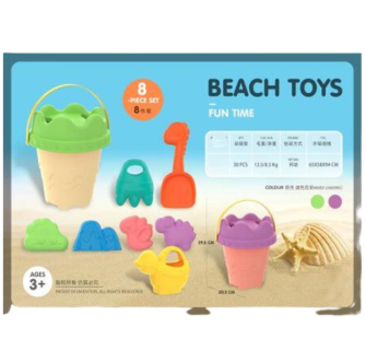N4407-RT300-3 BALDE PLAYERO + ACCESORIOS