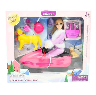 N5384-060 MUNECA SNOW CON ACCESORIOS