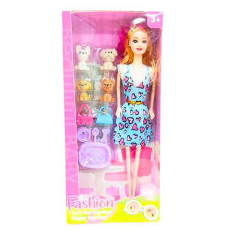 N5526-HT588AS8 MUNECA NATA CON ACCESORIOS