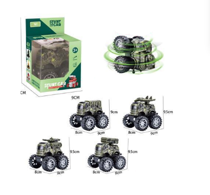 N6128-T1528-5B CARRO GIRO MANCHAS DE JUGUETE
