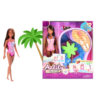 N5633-616112B MUNECA ANLILY SWIMMER