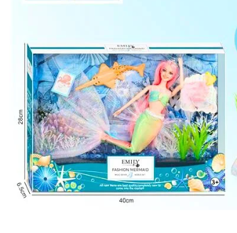 N5642-QJ137C MUNECA CON ACCESORIOS