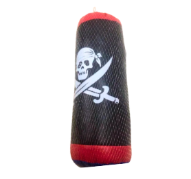 N6425 SET JUGUETE BOXING PIRATA SACO 34X12 CM GUANTES 19X10 CM