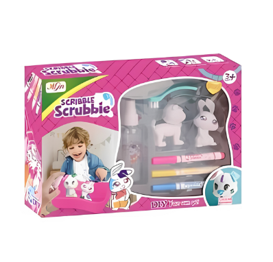 N5597-JN003-2 SET BEAUTY MASCOTAS JUGUETE