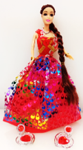 (N1001-ZR689-1) MUNECA DANY CON ACCESORIOS
