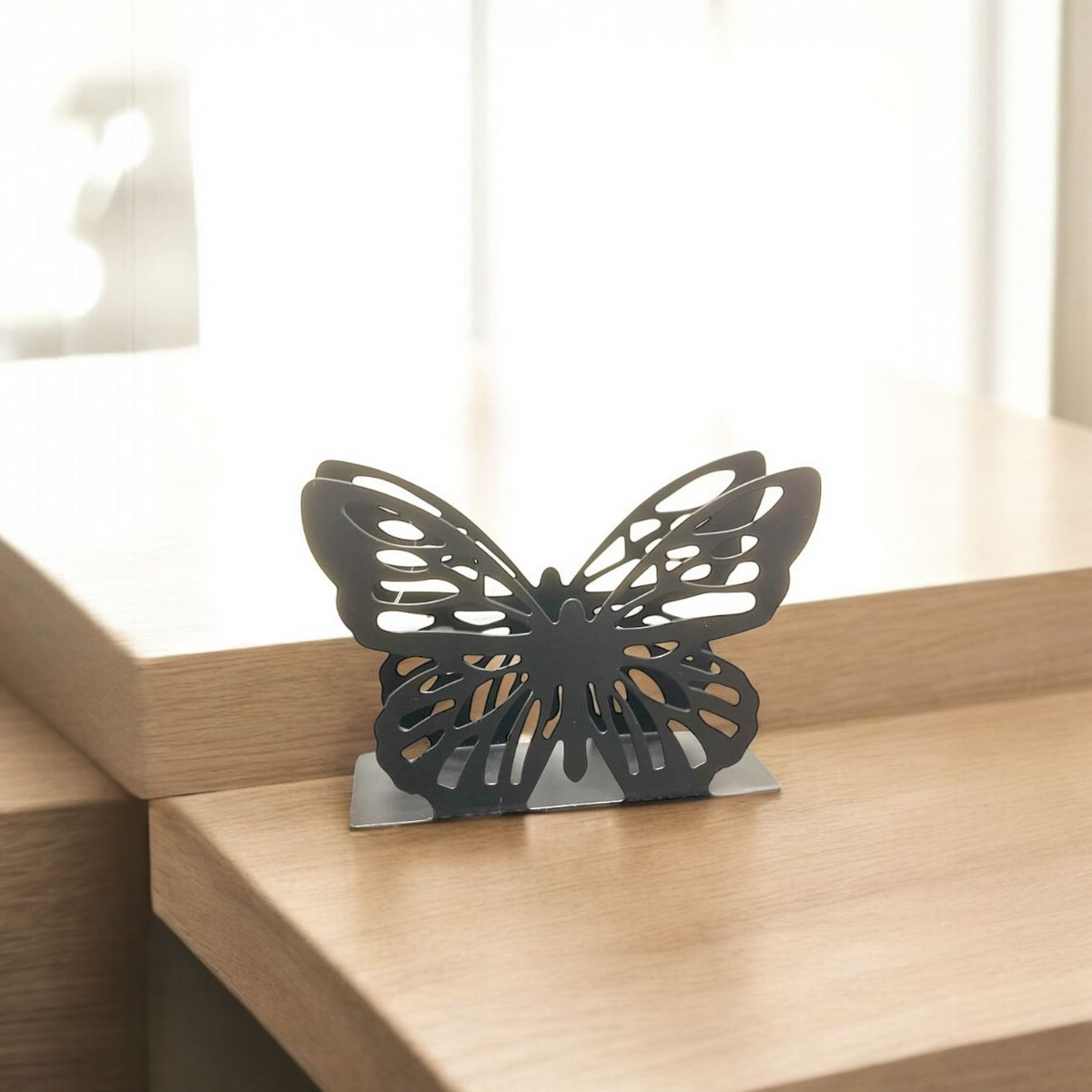 SERVILLETERO METALICO MARIPOSA 14X9CM PB73-1