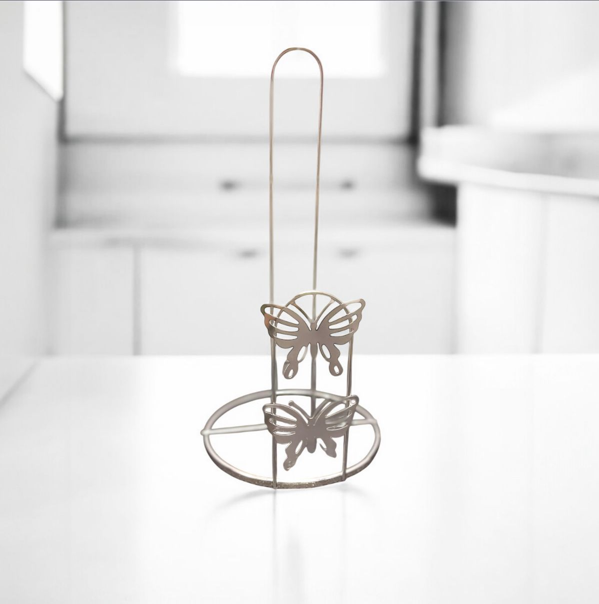 SOPORTE PARA PAPEL DE COCINA MARIPOSA DECORATIVO 27CM PB11-75