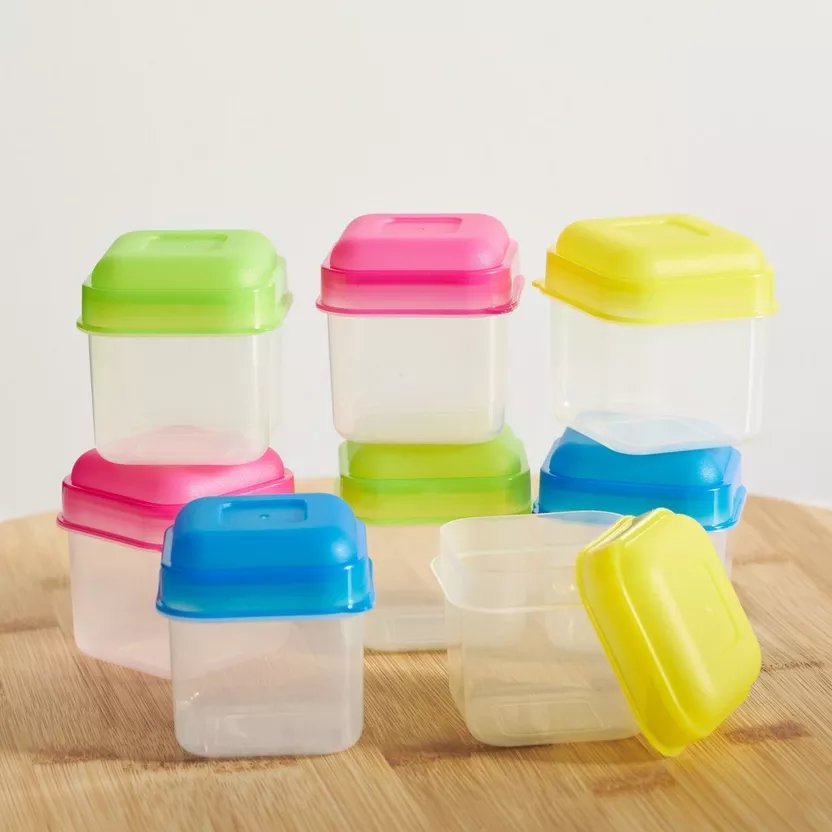 SET X8 MINI RECIPIENTES CUADRADOS PB21-9 - 6_3 CM
