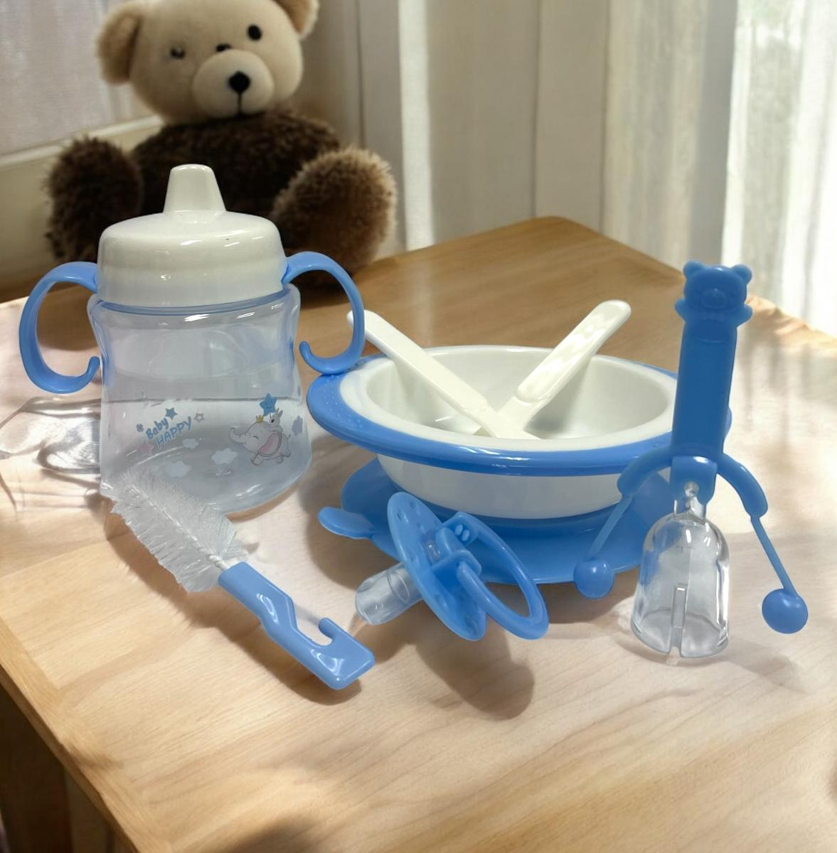 SET X7 UND VAJILLA PARA BEBE 24X18.5 CM PB14-4