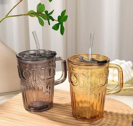 (E) RECIPIENTE EN VIDRIO CON TAPA 12X9 CM - 350 ML Y PITILLO 8 CM DIA BL1590477-LL-4