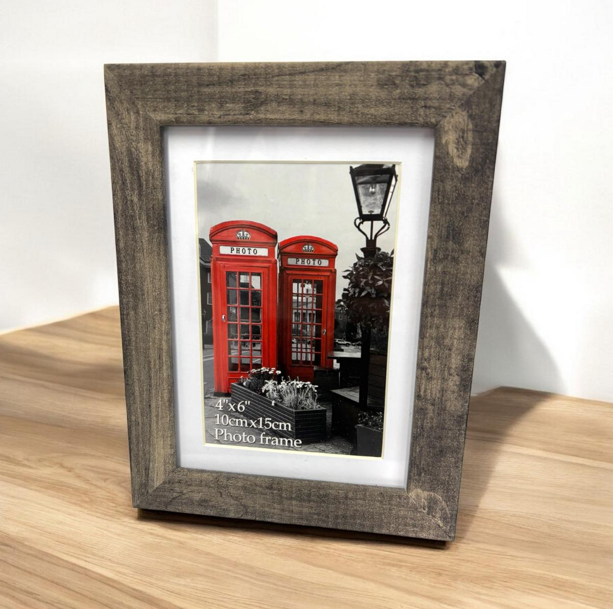 PORTARETRTOS SILVER WOOD DESIGN 17X22 CM DYH-4