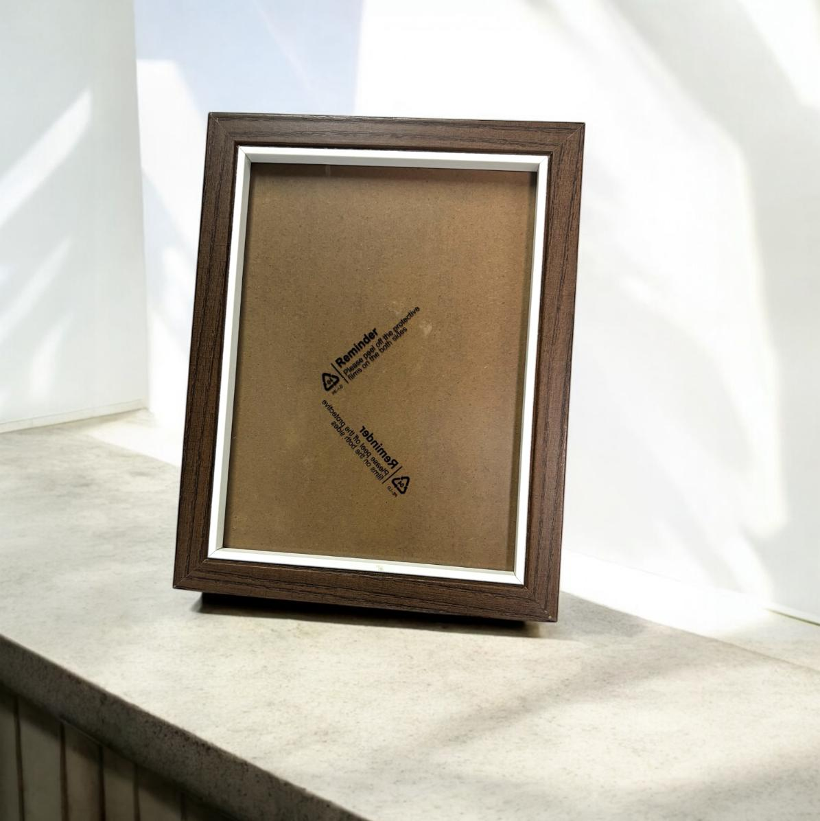 (E) PORTARETRATO WOOD DESIGN 23X18CM XR-3