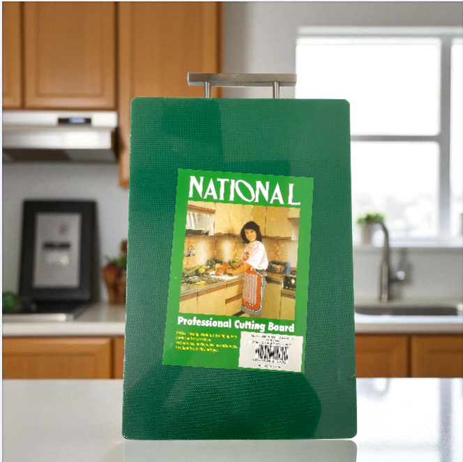 TABLA 38X50 VERDE CON MANIJA 3850-H-green