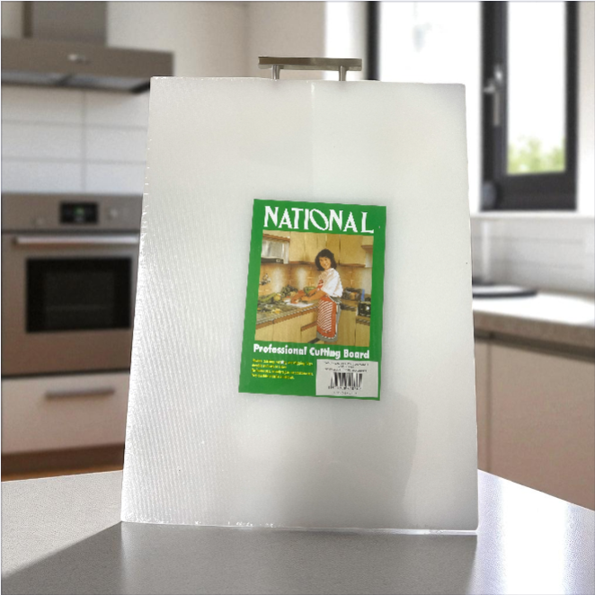 TABLA 45X60 BLANCA CON MANIJA 4560-H-white