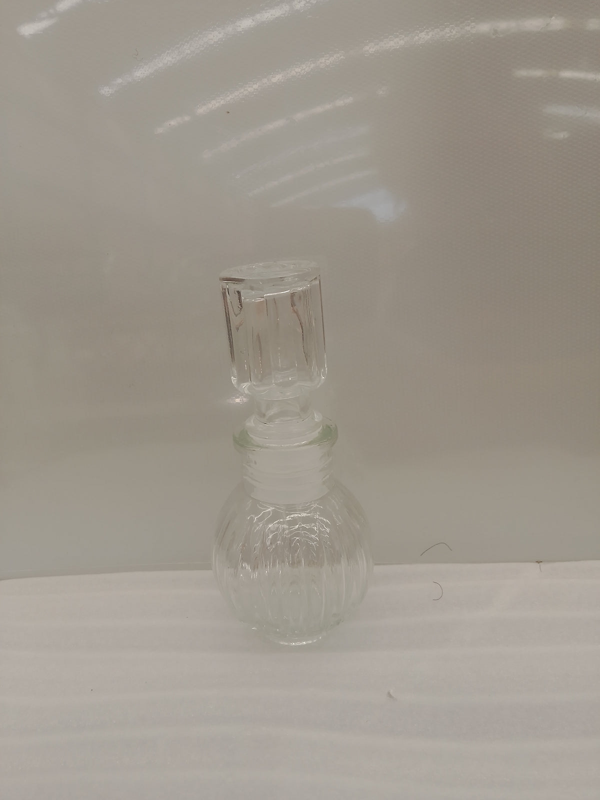 LICORERA EN VIDRIO PEQUENA SJ003-5 12X3 CM 50 ML