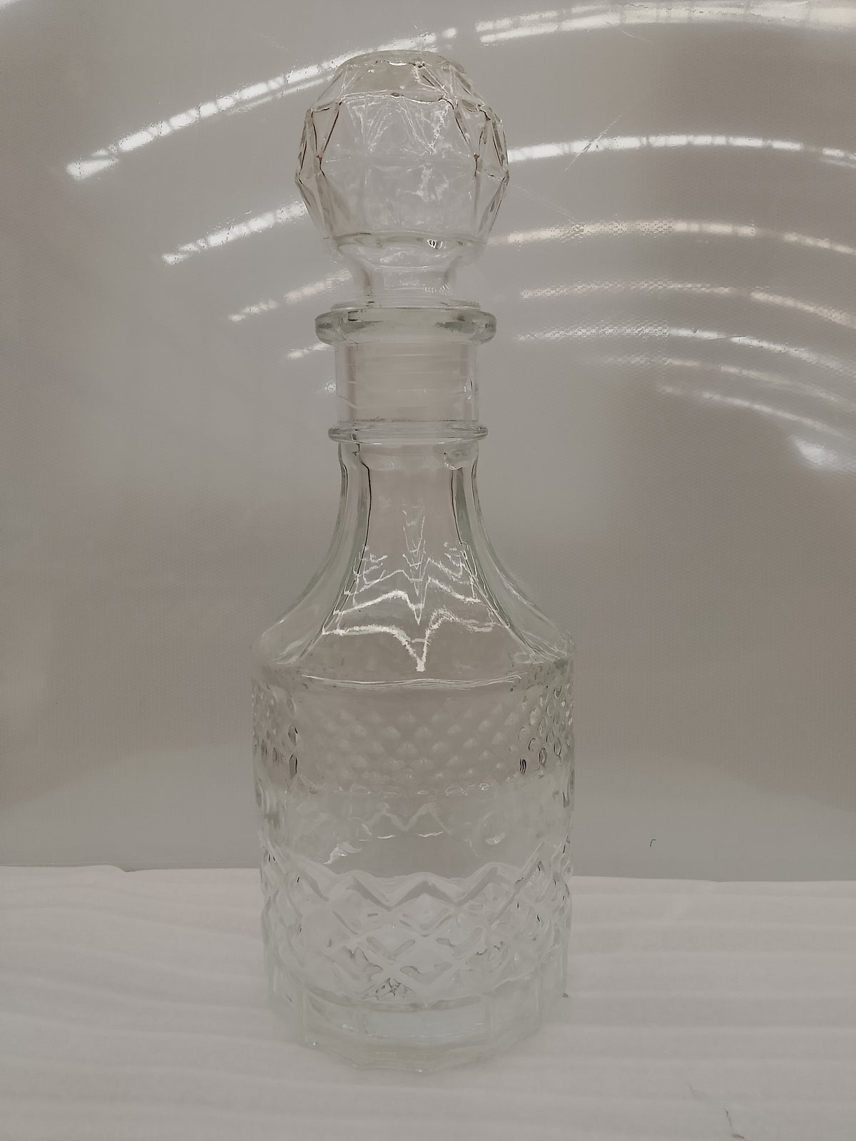 LICORERA EN VIDRIO MEDIANA SJ002-2 24X8 CM 500 ML