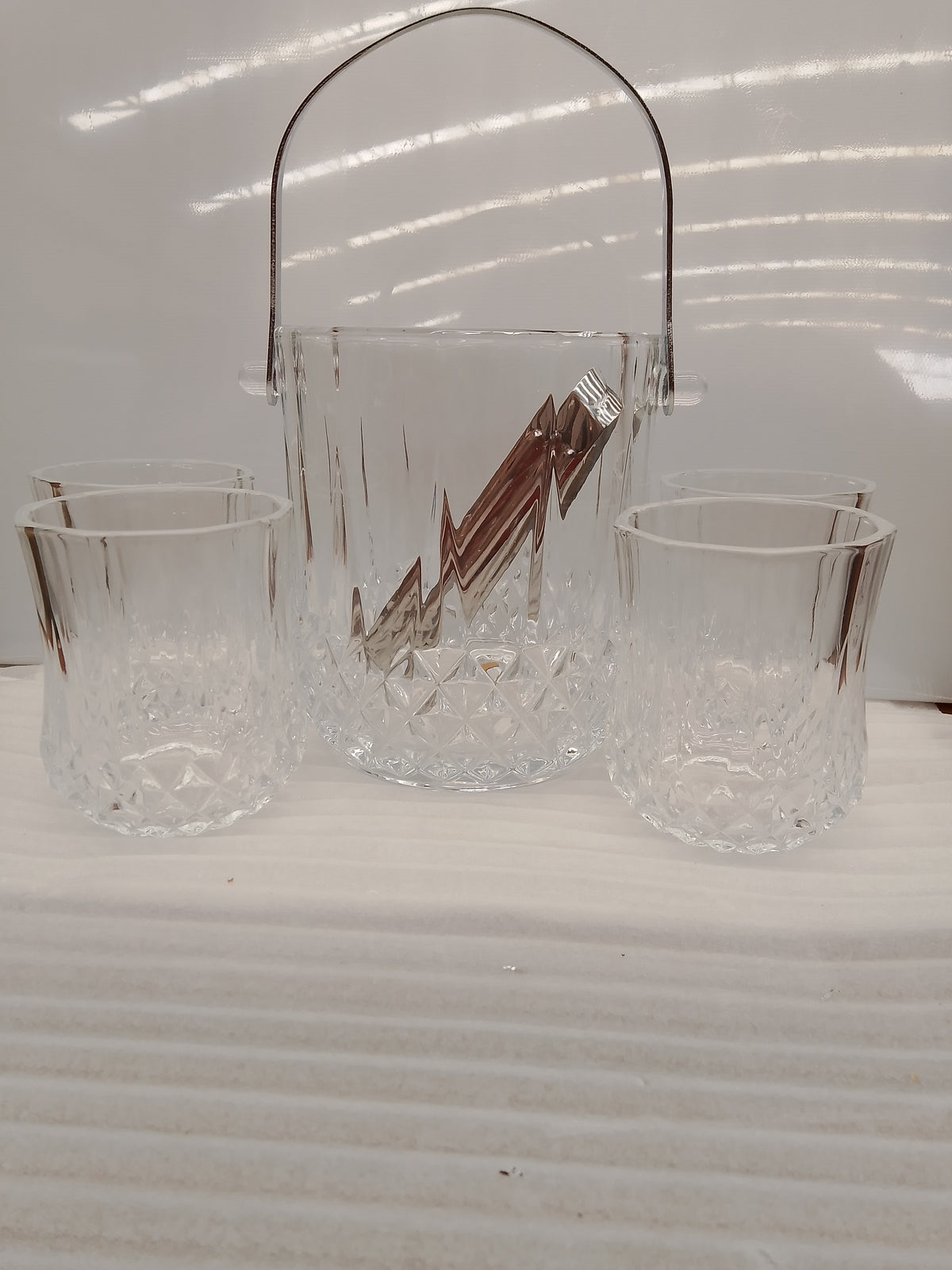 SET HIELERA CON VASOS X 4 ALTA CALIDAD BT003+T606