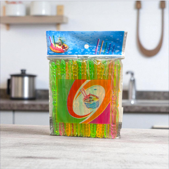 PALILLOS PARA FRUTA PLASTICOS NEON X 50 XL-26