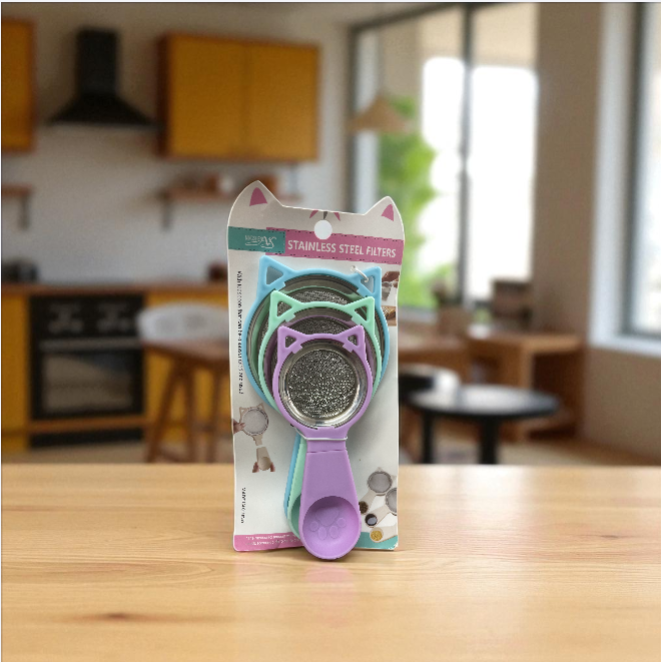 SET X 3 COLADOR PASTEL CAT 6-8-10CM CMH-8