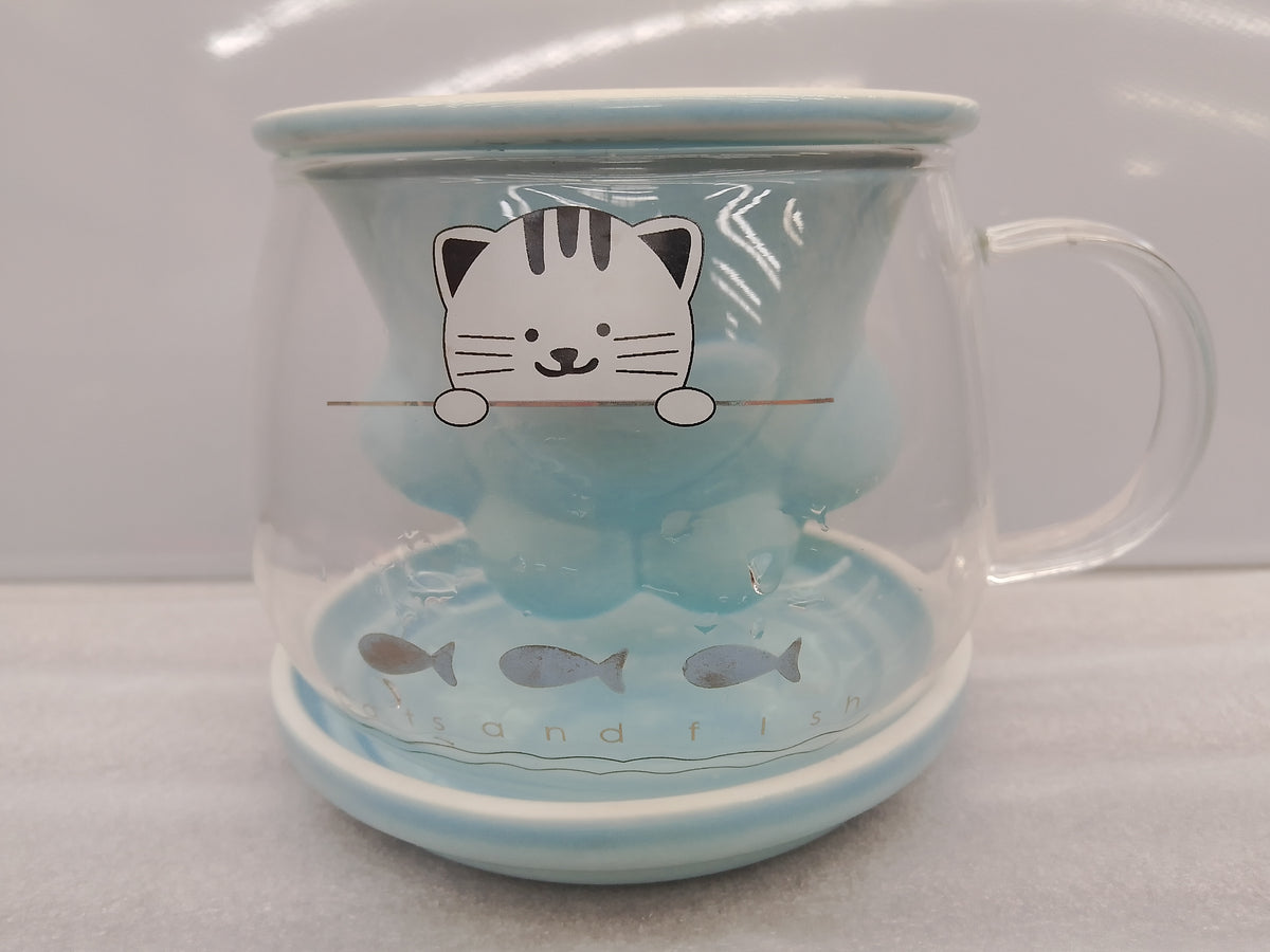 MUG TINY CAT 8X8 CM 520 ML JM-300