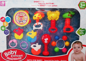 (N20-D42) SONAJEROS BEBE MOLIO