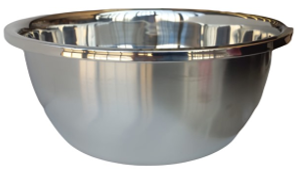 MYPB09-6 BOWL 40CM DIAMETRO X 15 CM ALTO ACERO INOXIDABLE INSTITUCIONAL